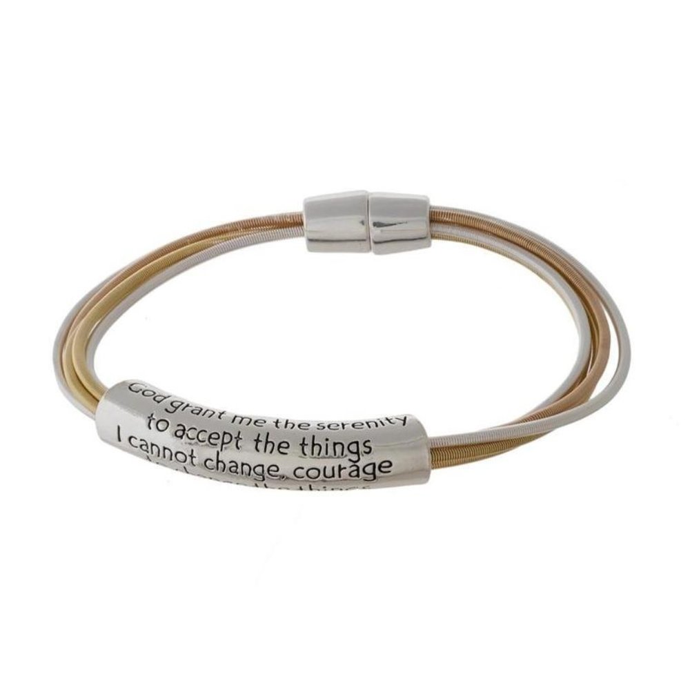 The Serenity Prayer Bracelet | NWOT Magnet Closure
